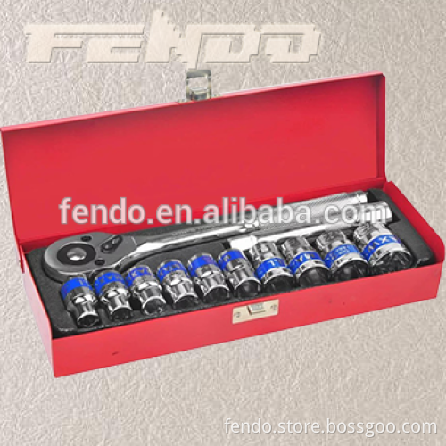 12pcs professional auto repairing household tool kit socket set